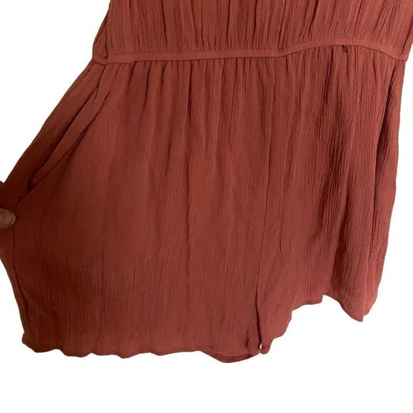 Forever 21 NEW cold shoulder long sleeve romper size Large - Picture 7 of 8